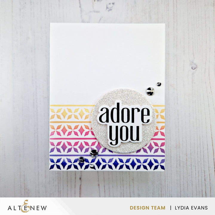 Stencil Sweater Knits Stencil