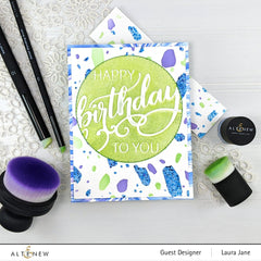 Stencil Terrazzo Tile Builder Stencil Set (3 in 1)