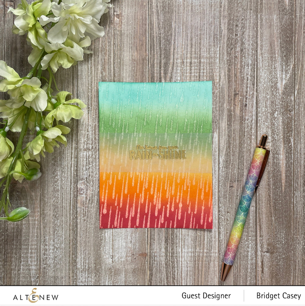 Stencil Thunderstorm Stencil