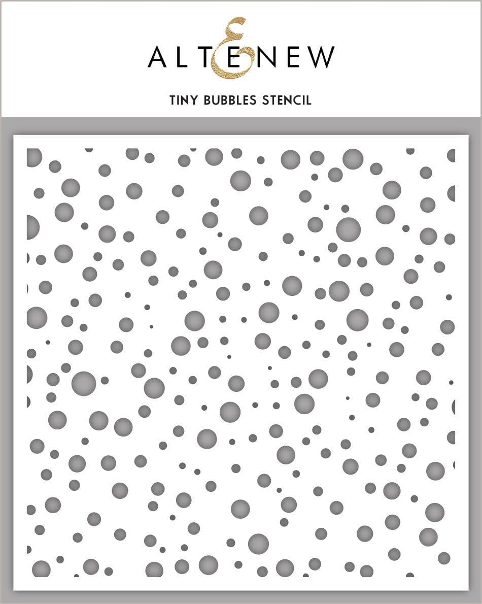 Stencil Tiny Bubbles Stencil