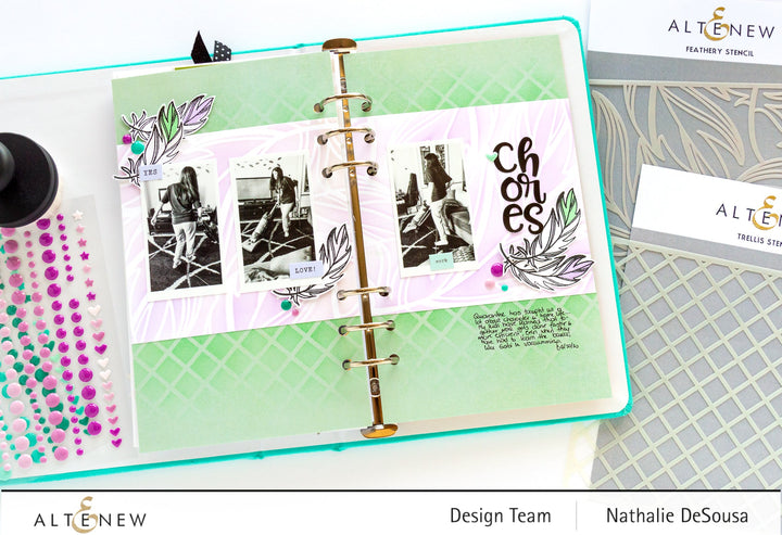 Stencil Trellis Stencil