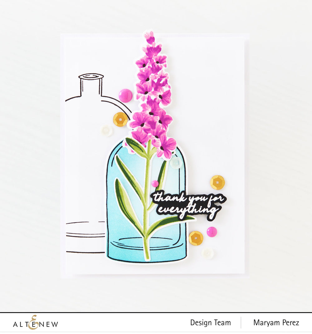 Stencil Versatile Vases 2 Mask Stencil Set