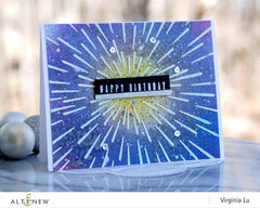 Stencil Warp Speed Stencil