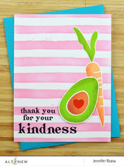 Stencil Watercolor Stripes Stencil