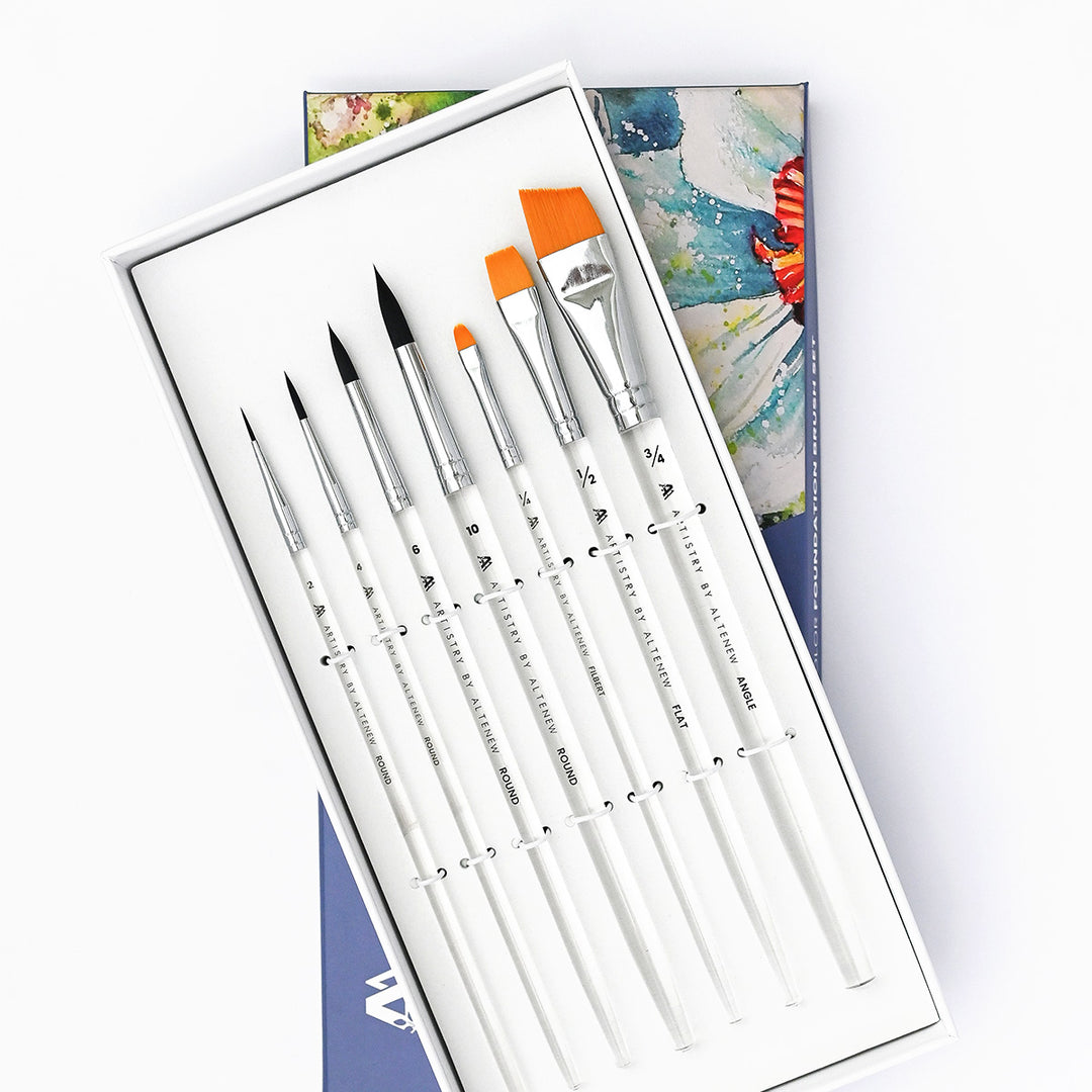 Tools Artists’ Watercolor Foundation Brush Set