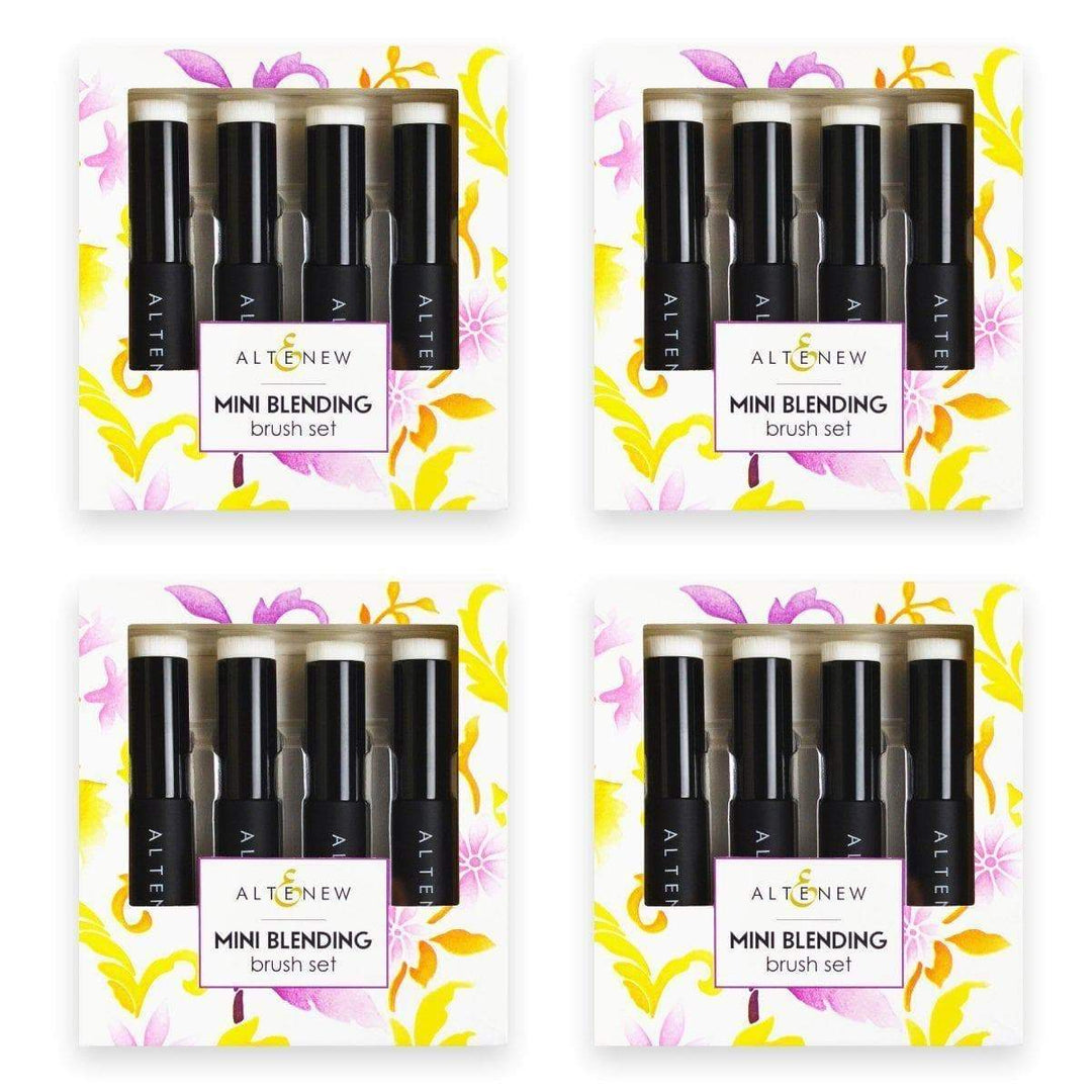 Tools Bundle 16 Mini Ink Blending Brush Bundle (4 Sets of 4 Brushes)