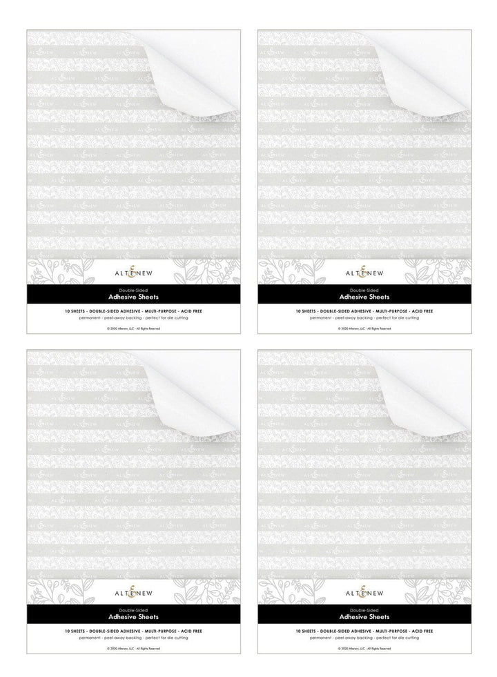 Tools Bundle 40 Double-Sided Adhesive Sheets Unlimited Bundle (4 Sets of 10 Sheets)