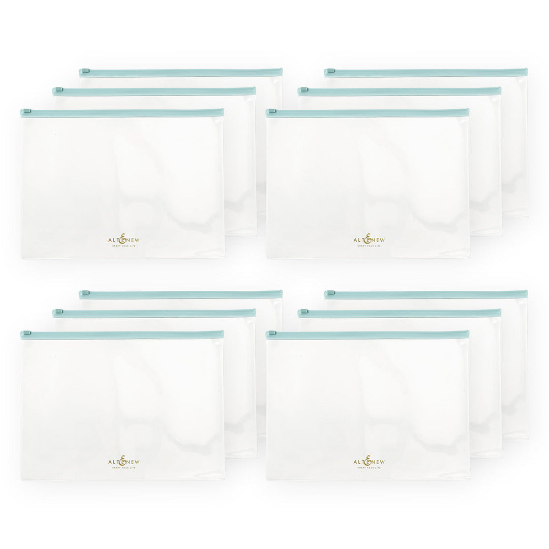 Tools Bundle Blue Zip 'n' Keep Pouches Bundle (12 pcs)