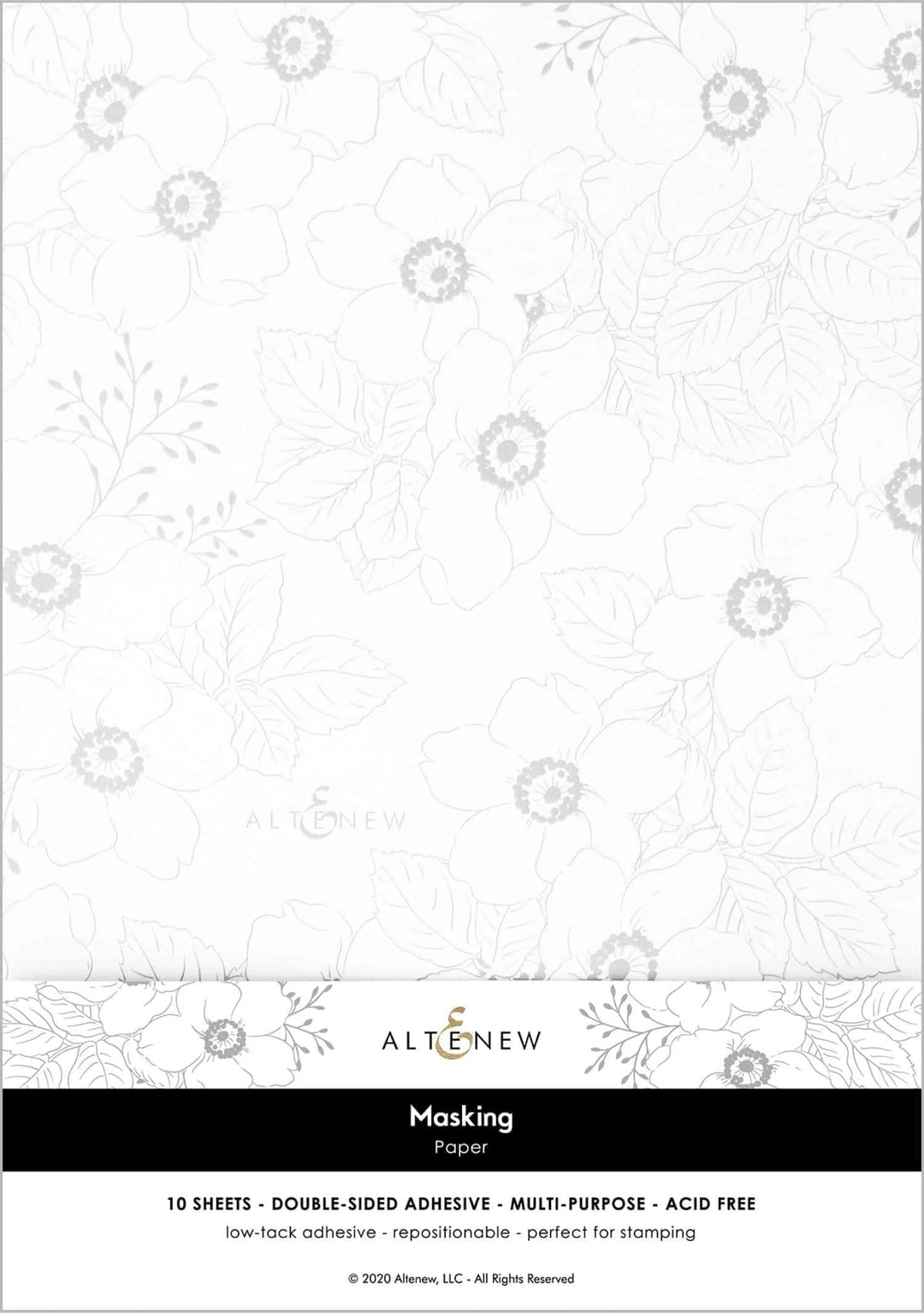 Tools Bundle Dreamy Masking Paper and Double-Sided Adhesive Sheets Bundle