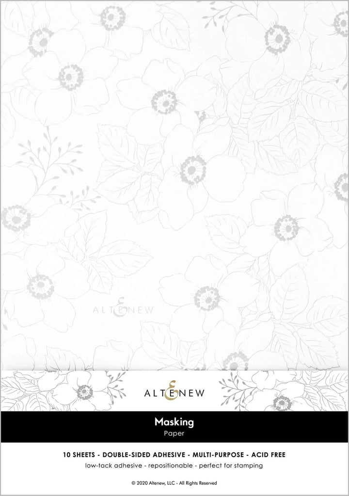 Tools Bundle Dreamy Masking Paper and Double-Sided Adhesive Sheets Bundle