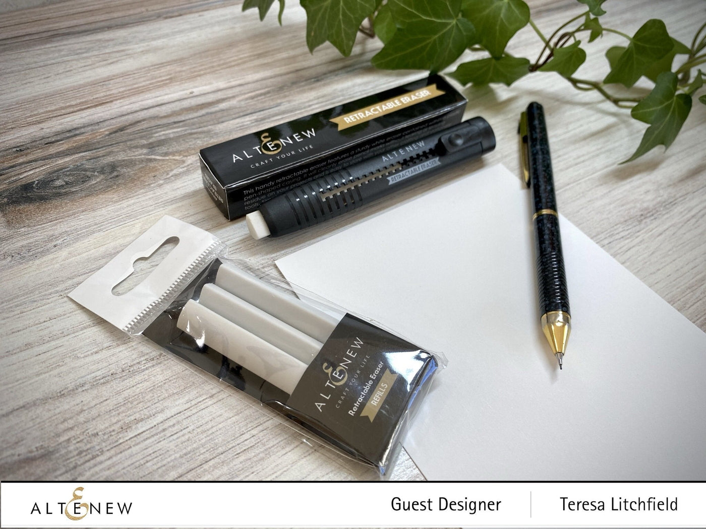 Tools Bundle Dreamy Tulips Stamp & Gel Pen & Eraser Bundle