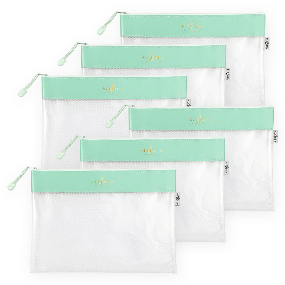 Tools Bundle Teal Zip 'n' Stash Pouches Bundle (6 pcs)