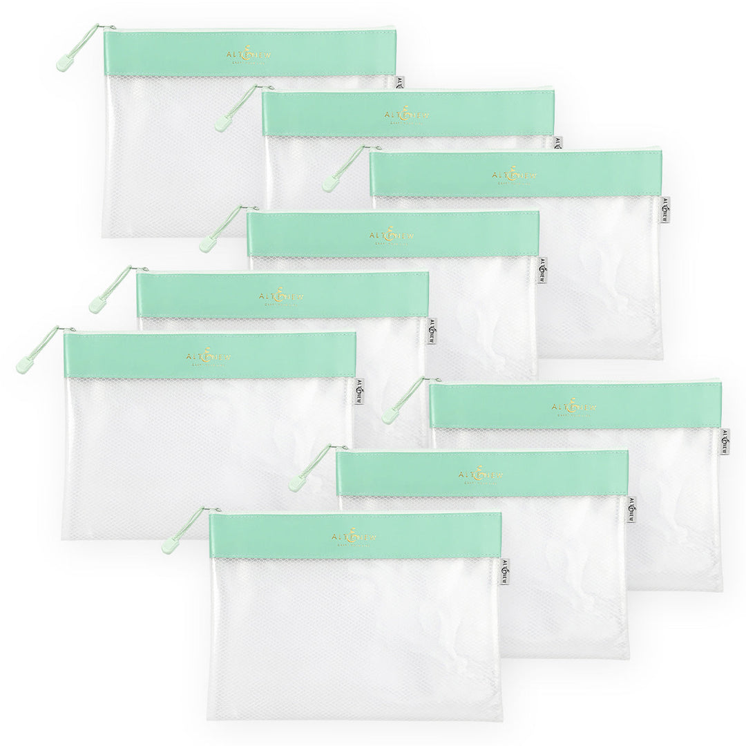 Tools Bundle Teal Zip 'n' Stash Pouches Bundle (9 pcs)