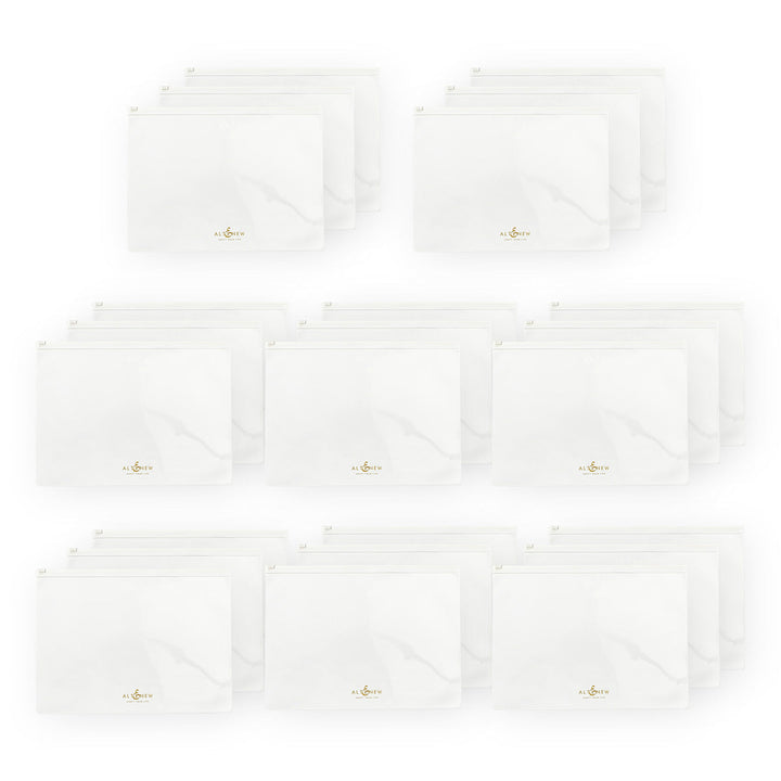 Tools Bundle White Zip 'n' Keep Pouches Bundle (24 pcs)