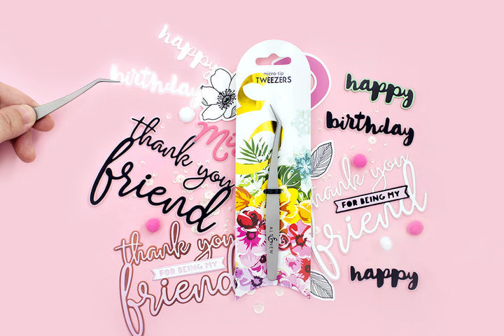 Tools Crafter's Essential Micro-Tip Tweezers