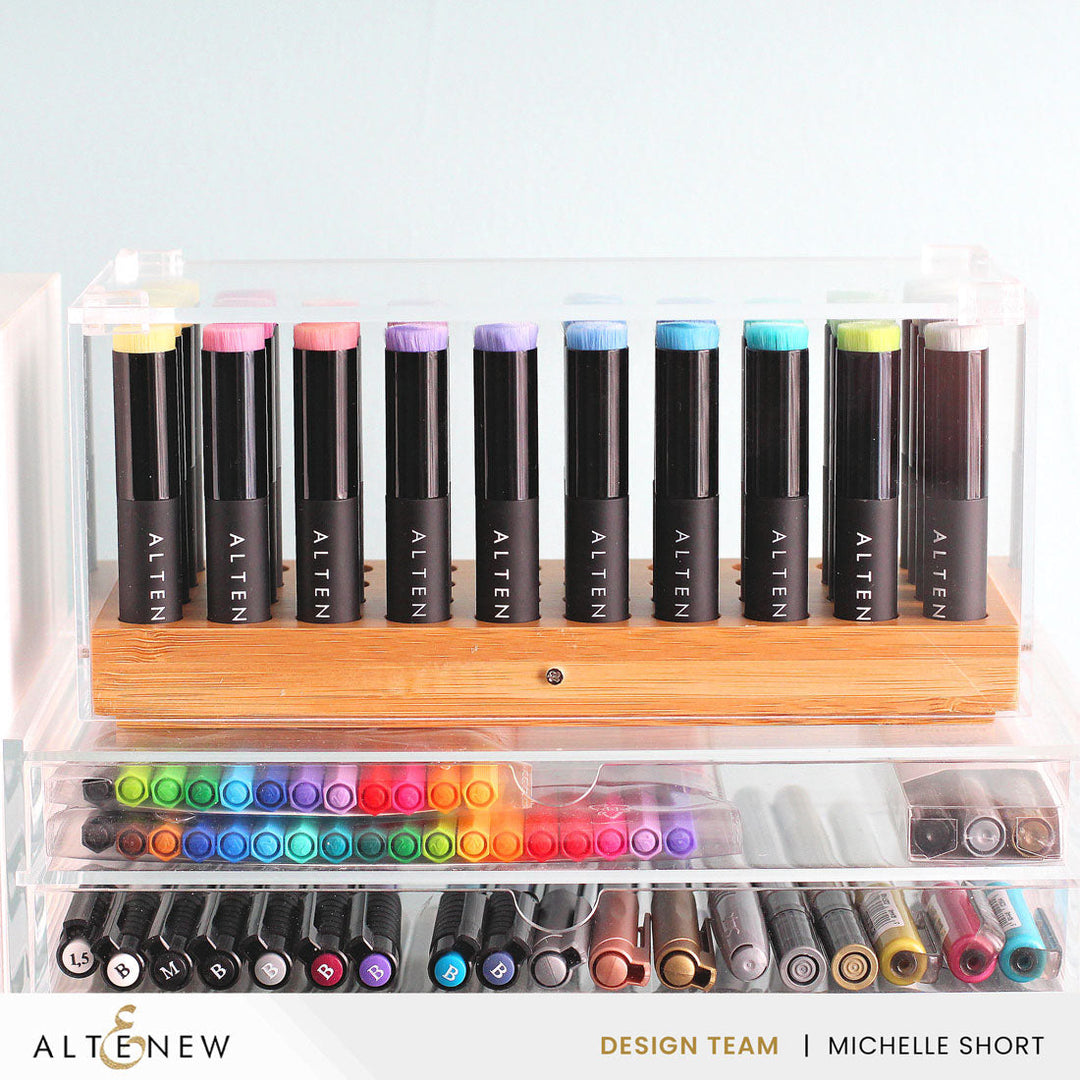 Tools Crafter's Showcase Mini Blending Brush Storage