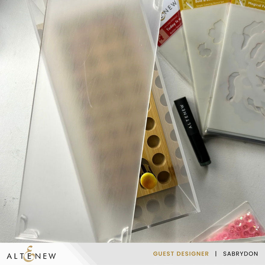 Tools Crafter's Showcase Mini Blending Brush Storage