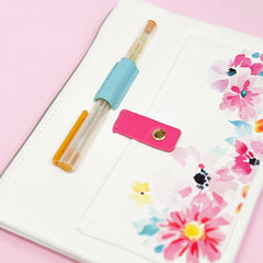 Tools Dreaming in Watercolor Pocket Zipper Pouch (235mm x 165mm)