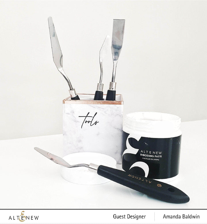 Tools & Embossing Paste Bundle Embossing Paste & ﻿﻿﻿﻿﻿﻿Palette Knife Bundle