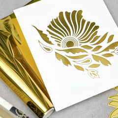 Tools Hot Foil Roll - Brushed Gold (Mirror)
