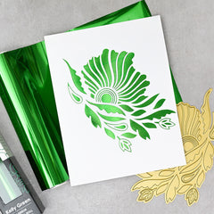 Tools Hot Foil Roll - Kelly Green (Mirror)