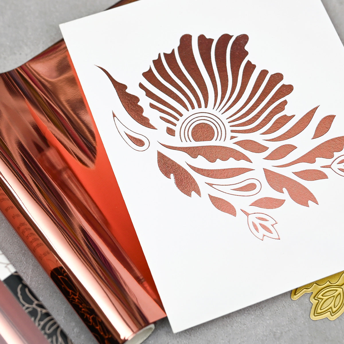 Tools Hot Foil Roll - Peony Gold (Mirror)