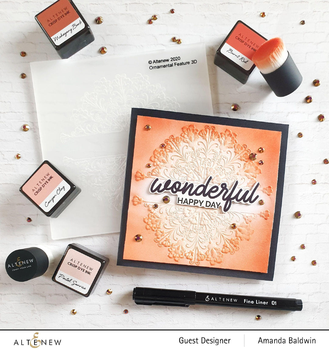 Tools Ink Blending Brushes - Small (Set of 4)