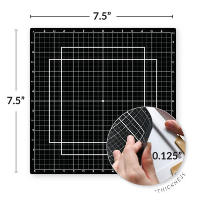 Tools Stampwheel - SlimGrip Sticky Mat (Black)