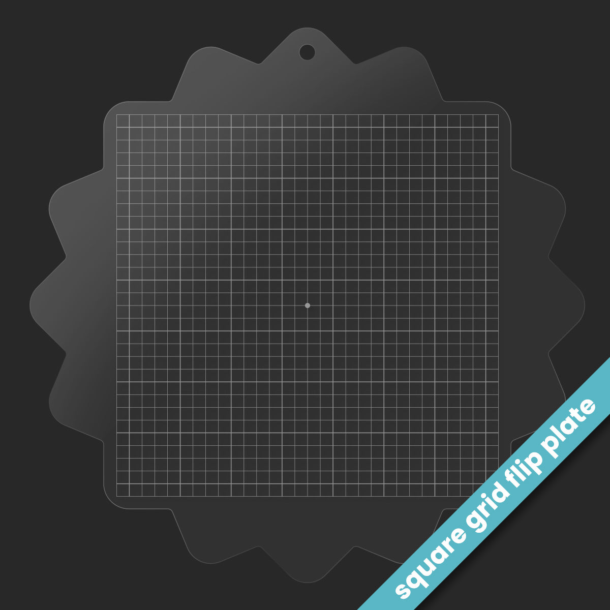 Tools Stampwheel - Square Grid Flip Plate