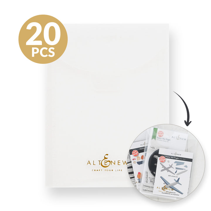 Tools Storage Pockets: 4.5" x 6" (20 pieces/set)
