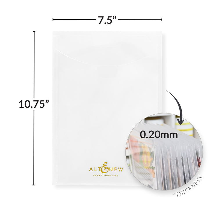 Tools Storage Pockets: 7.5" x 10.75" (20 pieces/set)