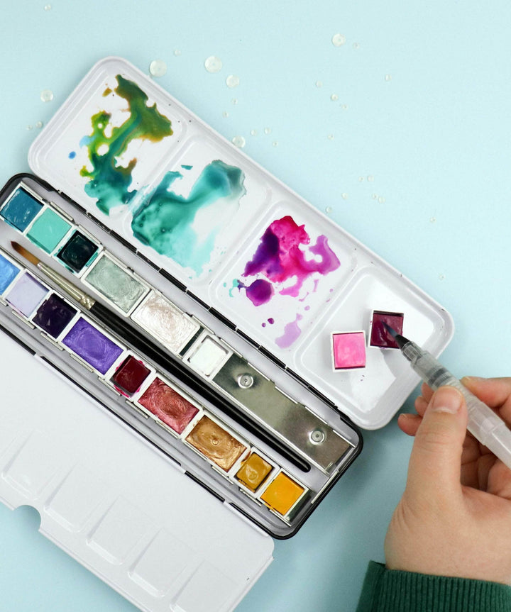 Tools Watercolor Tin Case