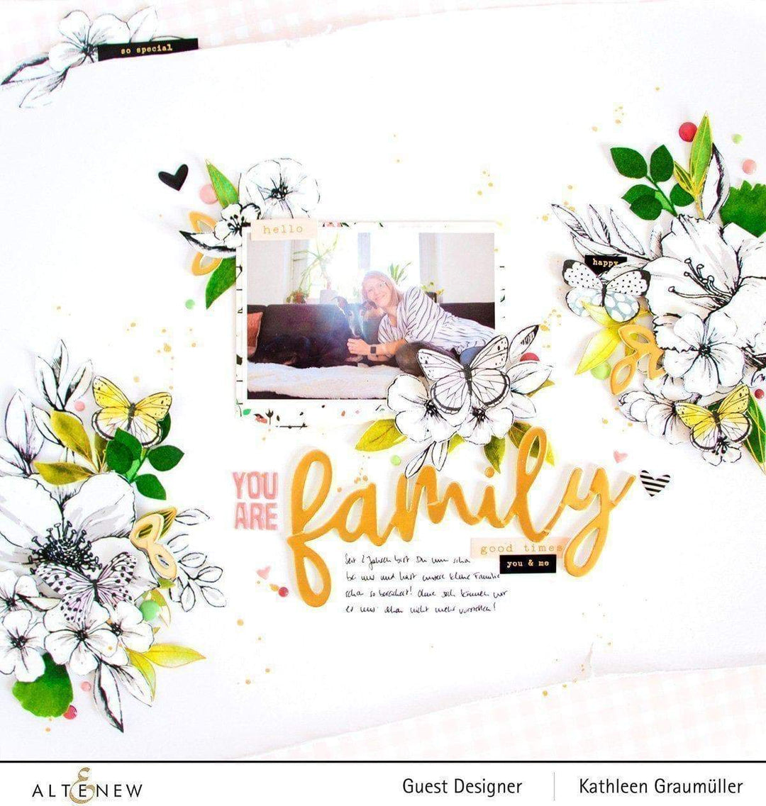 Washi Tapes Botanical Rhapsody Wide Washi Tape