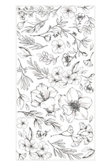 Washi Tapes Botanical Rhapsody Wide Washi Tape