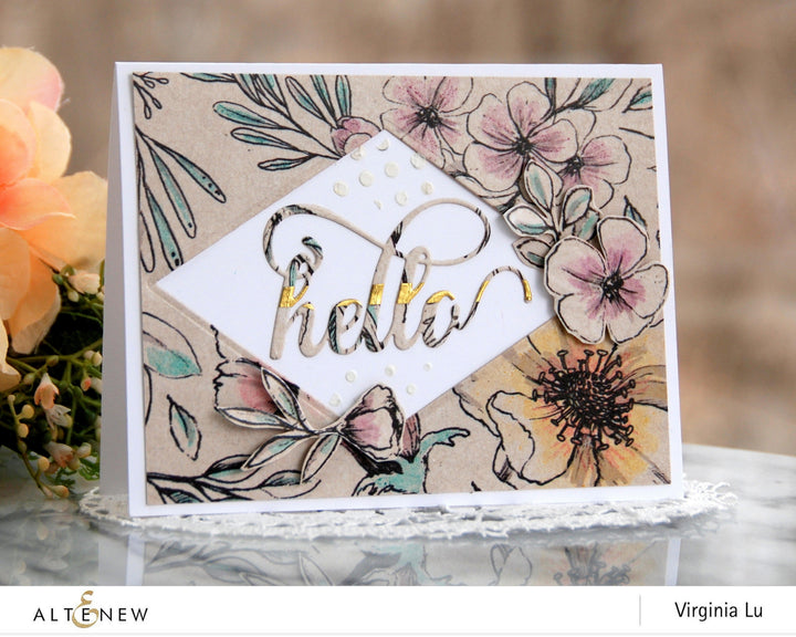 Washi Tapes Botanical Rhapsody Wide Washi Tape