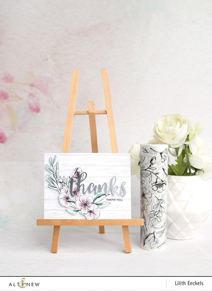 Washi Tapes Botanical Rhapsody Wide Washi Tape