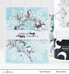 Washi Tapes Botanical Rhapsody Wide Washi Tape