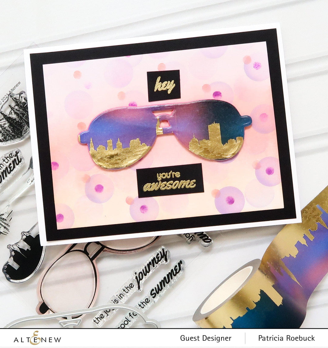 Washi Tapes Evening Skyline Washi Tape