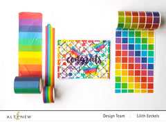 Washi Tapes Geo Rainbow Wide Washi Tape