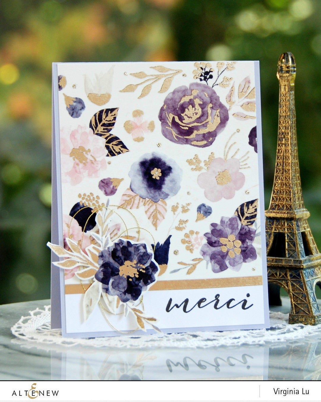 Washi Tapes Glitter Flurries Wide Washi Tape