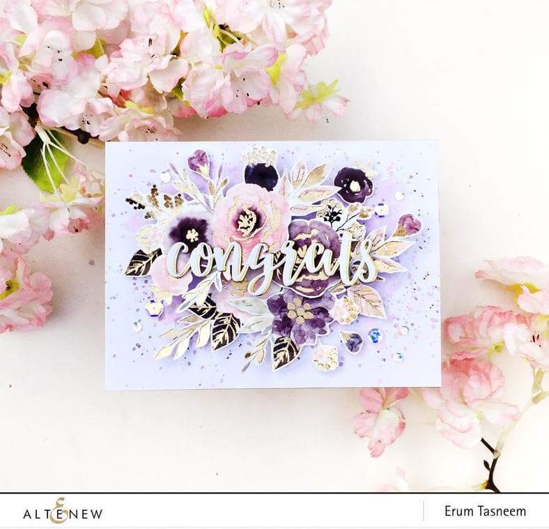 Washi Tapes Glitter Flurries Wide Washi Tape