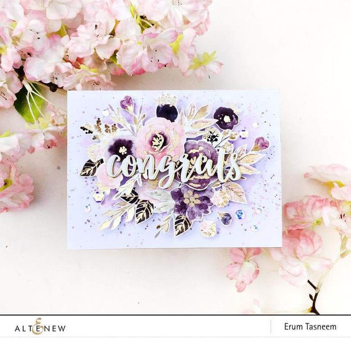 Washi Tapes Glitter Flurries Wide Washi Tape