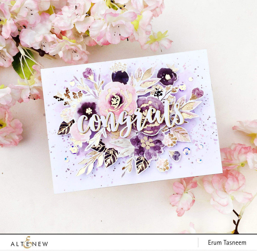 Washi Tapes Glitter Flurries Wide Washi Tape