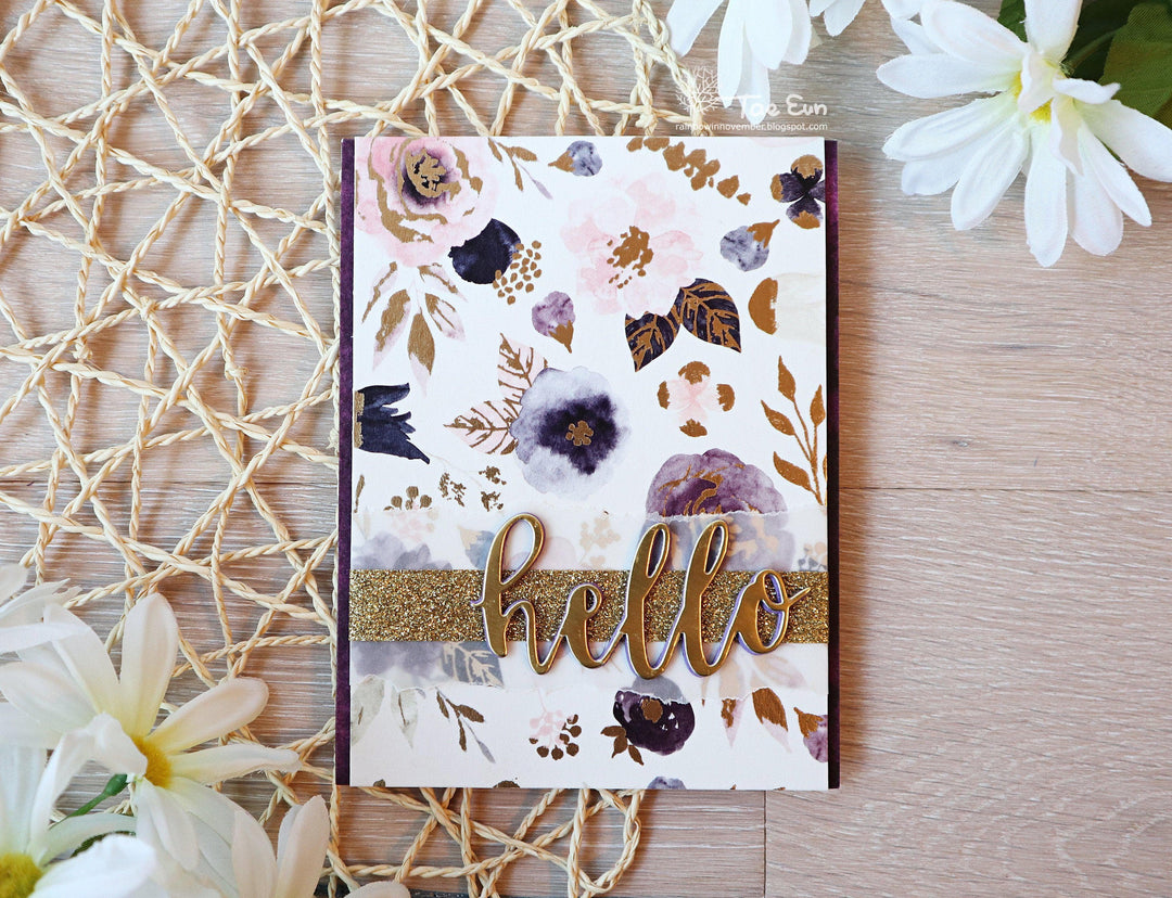 Washi Tapes Glitter Flurries Wide Washi Tape