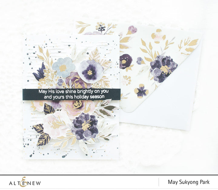 Washi Tapes Glitter Flurries Wide Washi Tape