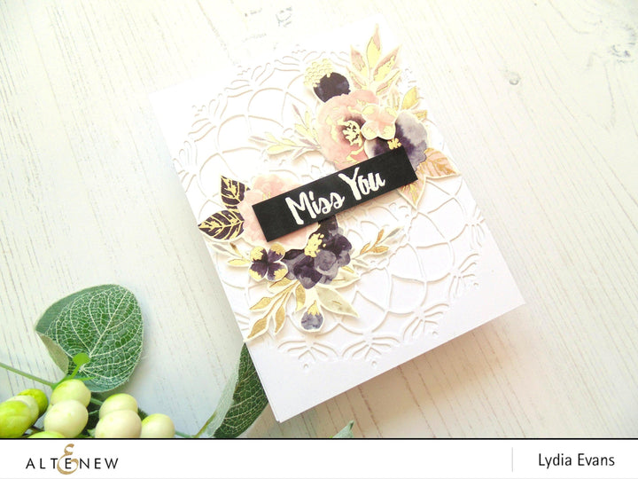 Washi Tapes Glitter Flurries Wide Washi Tape