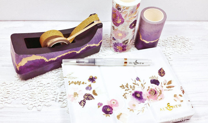 Washi Tapes Glitter Flurries Wide Washi Tape