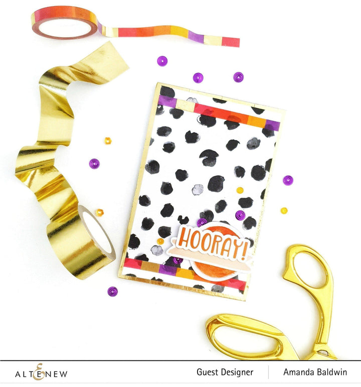 Washi Tapes Gold Foil 1 inch Washi Tape