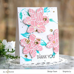 Washi Tapes Gold Splatter Blush Wide Washi Tape