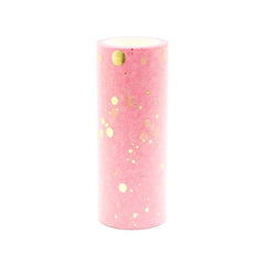 Washi Tapes Gold Splatter Blush Wide Washi Tape